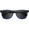 Lunettes de soleil bicolor et verres étamés