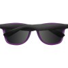 Lunettes de soleil bicolor et verres étamés