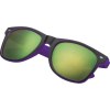Lunettes de soleil bicolor et verres étamés