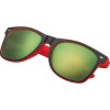 Lunettes de soleil bicolor et verres étamés