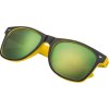 Lunettes de soleil bicolor et verres étamés