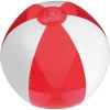 Ballon de plage bicolore coloré/transparent