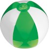 Ballon de plage bicolore coloré/transparent
