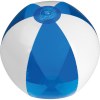 Ballon de plage bicolore coloré/transparent