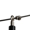 Corde à sauter avec poignées métalliques