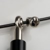 Corde à sauter avec poignées métalliques