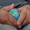 Balle anti-stress globe terrestre