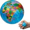 Balle anti-stress globe terrestre