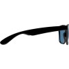 Lunettes de soleil avec monture en plastique noir et verres colorés