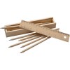Coffret en bois avec 8 crayons de couleurs