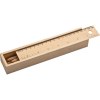 Coffret en bois avec 8 crayons de couleurs