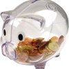 Tirelire transparente