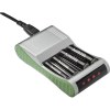 Chargeur pour les piles standards alcalines