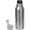 Bouteille en métal avec couvercle silicone
