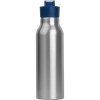 Bouteille en métal avec couvercle silicone