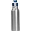 Bouteille en métal avec couvercle silicone