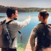 Sac à dos avec applications colorées