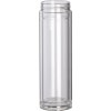 Bouteille en verre avec couvercle en bambou et capacité de 420 ml