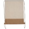 Gymbag avec fond en jute et cotton Oeko-Tex STANDARD 100