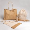Gymbag avec fond en jute et cotton Oeko-Tex STANDARD 100