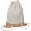 Gymbag avec fond en jute et cotton Oeko-Tex STANDARD 100
