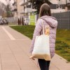 Sac à provisions avec fond en jute et cotton Oeko-Tex STANDARD 100