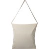 Sac en coton Oeko-Tex STANDARD 100 avec poignée de transport tissée et pli en bas