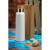Bouteille thermos d'une capacité de 500 ml avec bouchon en bois