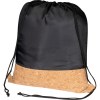 Gymbag en polyester avec fond en liège