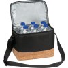Sac isotherme avec fond en liège et sangle de transport