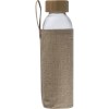 Bouteille en verre avec revêtement de jute 500 ml