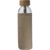 Bouteille en verre avec revêtement de jute 500 ml