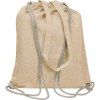 Sac en coton recyclé avec longues poignées et cordons de transport