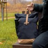 Sac à dos RPET en polyester bicolore 300D, RPET 210D et base en liège