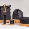 Sac à dos RPET en polyester bicolore 300D, RPET 210D et base en liège