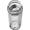 Bouteille en verre avec passoire
