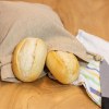 Sac à cordon moyen en coton recyclé