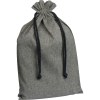 Grand sac à cordon en coton recyclé