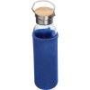 Bouteille en verre avec housse néoprène, 600 ml