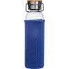 Bouteille en verre avec housse néoprène, 600 ml