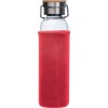 Bouteille en verre avec housse néoprène, 600 ml