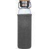 Bouteille en verre avec housse néoprène, 600 ml