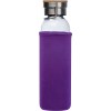 Bouteille en verre avec housse néoprène, 600 ml