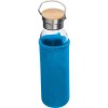 Bouteille en verre avec housse néoprène, 600 ml