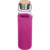 Bouteille en verre avec housse néoprène, 600 ml