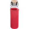 Bouteille en verre avec housse néoprène, 600 ml