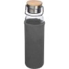 Bouteille en verre avec housse néoprène, 600 ml