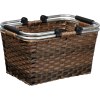 Panier à provisions en rotin