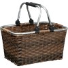 Panier à provisions en rotin