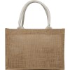 Sac en coton en jute à colorier